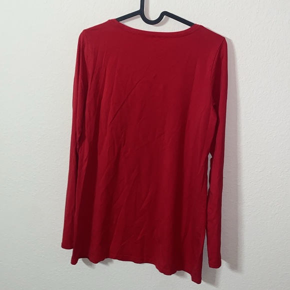🐆Pure Jill Red Long Sleeve Top! - Picture 7 of 7